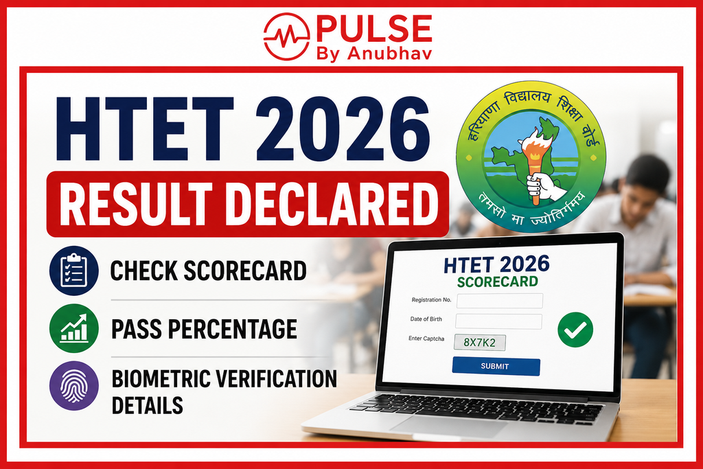 HTET 2026 level-wise pass percentage for PRT, TGT and PGT candidates