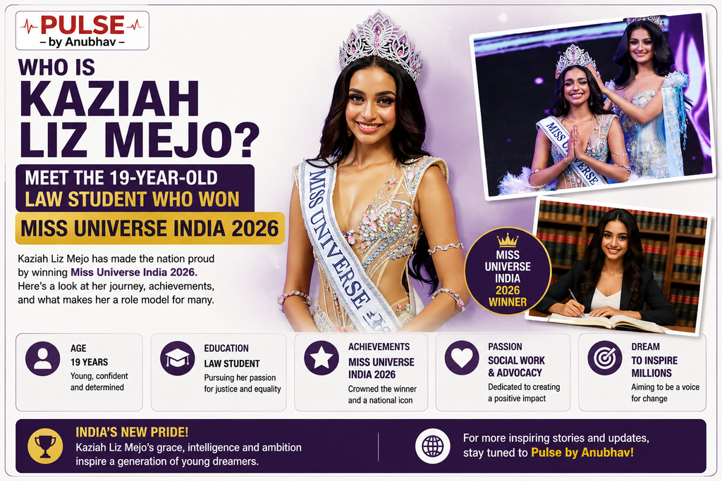 Kaziah Liz Mejo crowned Miss Universe India 2026