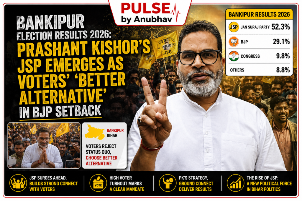 Bankipur by-election result news
Bankipur election result 2026
Bankipur by-election date 2026
Bankipur by-election result date
Bankipur constituency
Bankipur vidhan Sabha result 2020
Bankipur election candidate
Bankipur MLA