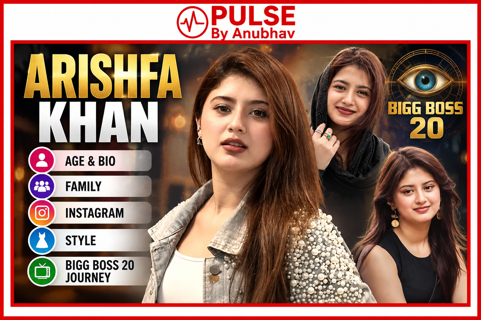 Arishfa Khan Age, Bio, Height, Family, Instagram and Bigg Boss 20