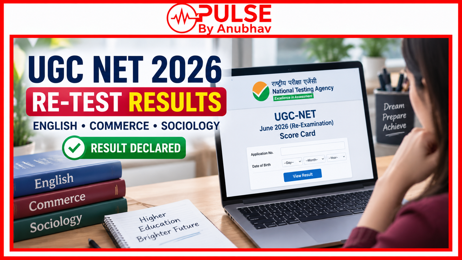 ugc net re exam result ugc net result ugc net result 2026