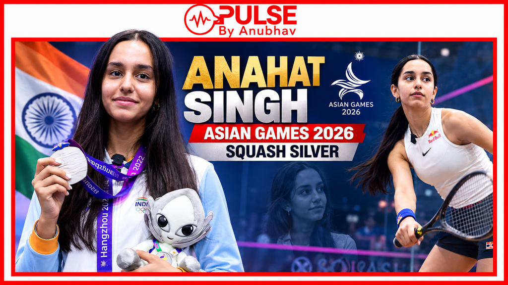 Anahat Singh 2026
Anahat Singh age
Anahat Singh Biography
Anahat Singh instagram
Anahat singh movie
Anahat Singh squash
Anahat Singh and Abhay Singh
Anahat Singh coach
Anahat Singh Asian Games 2026
Anahat Singh squash
Anahat Singh silver medal
Anahat Singh Asian Games 2026 final
Anahat Singh squash final
Anahat Singh vs Sivasangari Subramaniam
Anahat Singh Asian Games medal
Anahat Singh latest news
Anahat Singh age
Anahat Singh achievements
Anahat Singh squash ranking
Anahat Singh Asian Games 2026 score
Anahat Singh semi final
Anahat Singh vs Satomi Watanabe
Anahat Singh Olympic qualification
Anahat Singh LA 2028 Olympics
Asian Games 2026 squash final
Asian Games 2026 squash results
India squash Asian Games 2026
Anahat Singh historic silver medal
