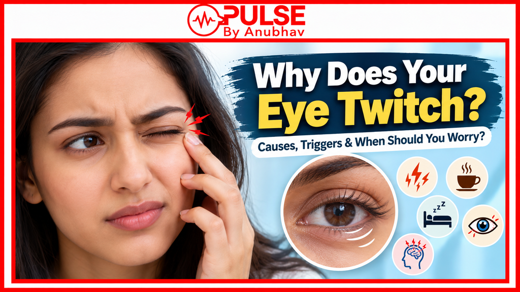 Eye Twitch
Why Does My Eye Twitch?
Eye Twitch Causes
Eyelid Twitching Causes
Why Is My Eyelid Twitching?
Eye Twitching Meaning
How to Stop Eye Twitching
Eye Twitching Treatment
Eye Twitching Due to Stress
Eye Twitching Due to Lack of Sleep
Eye Twitching and Caffeine
Eye Twitching and Screen Time
Eye Twitching and Dry Eyes
Left Eye Twitching
Right Eye Twitching
Is Eye Twitching Serious?
When to Worry About Eye Twitching
How Long Does Eye Twitching Last?
Eye Twitching Vitamin Deficiency
Frequent Eye Twitching
Eyelid Spasm Causes
Eye Twitching Home Remedies
Eye Twitching and Eye Strain
Eye Twitching From Stress and Fatigue
Persistent Eye Twitching
What Does Eye Twitching Mean?