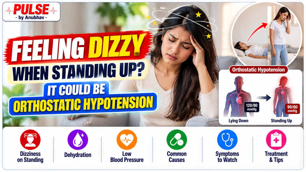 I feel dizzy when I stand up from sitting