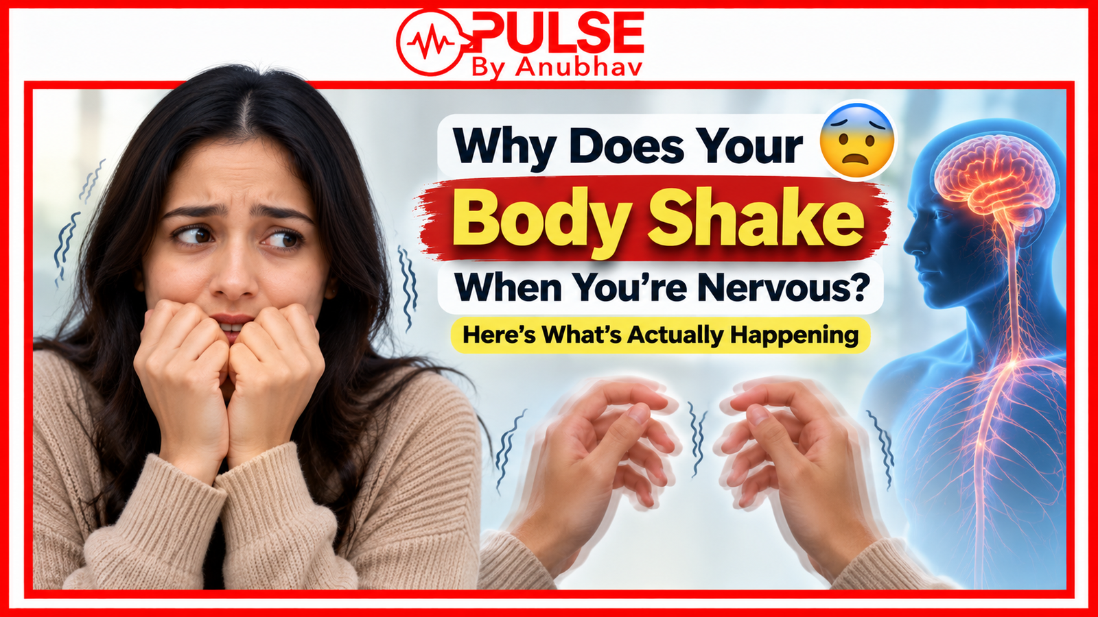 How to stop shaking from anxiety immediately