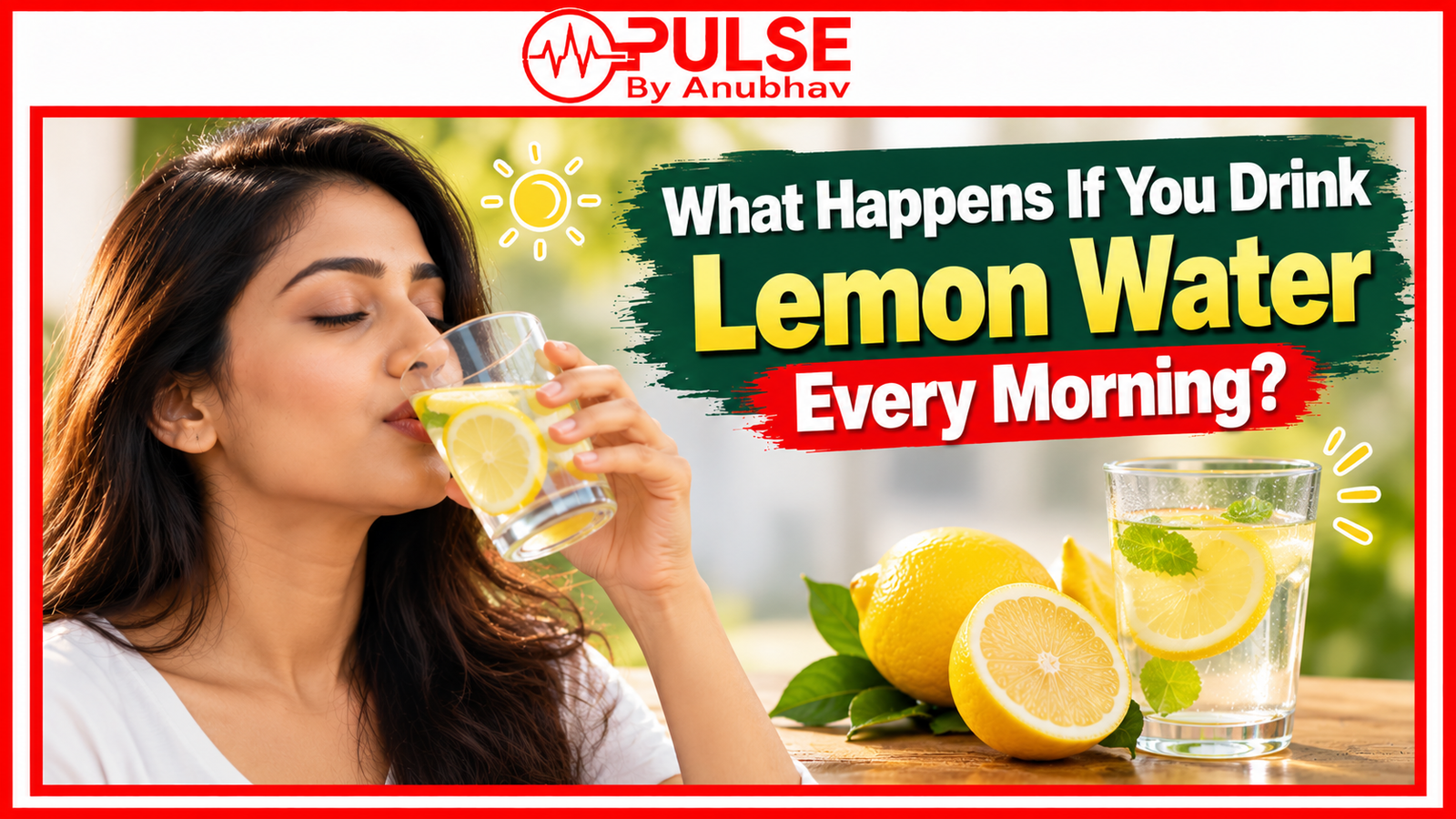 What happens when you drink lemon water for 7 days